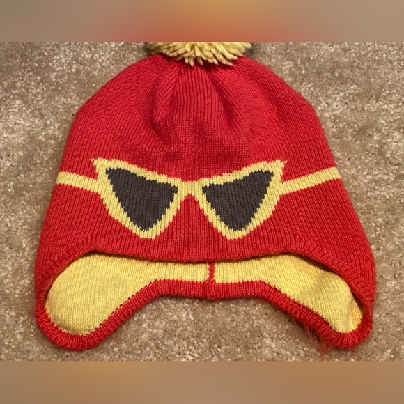 Toddler girls googles hat with matching mittens 2T - 5T - Picture 5 of 16